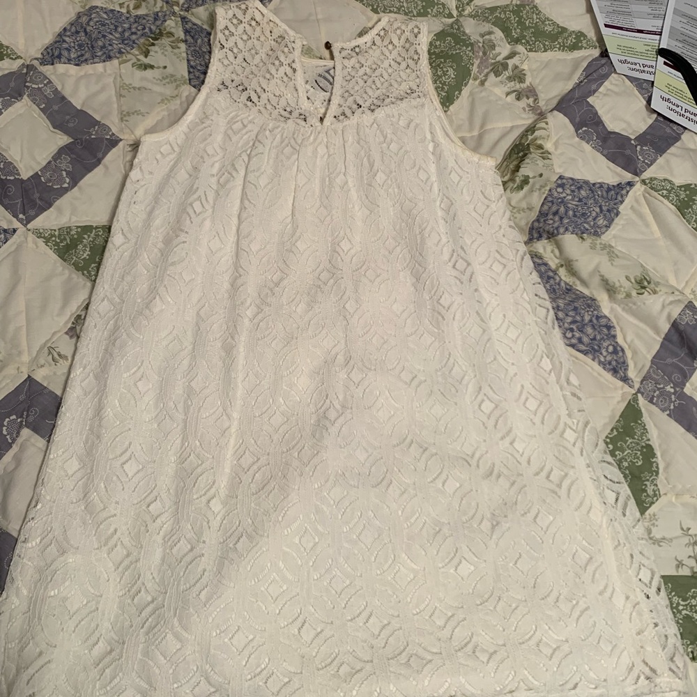 White short dress - Picture 4 of 5